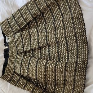 Gold skirt
